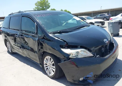 2011 Toyota Sienna Xle V6 из США, поврежденный, VIN 5TDYK3DC1BS124183